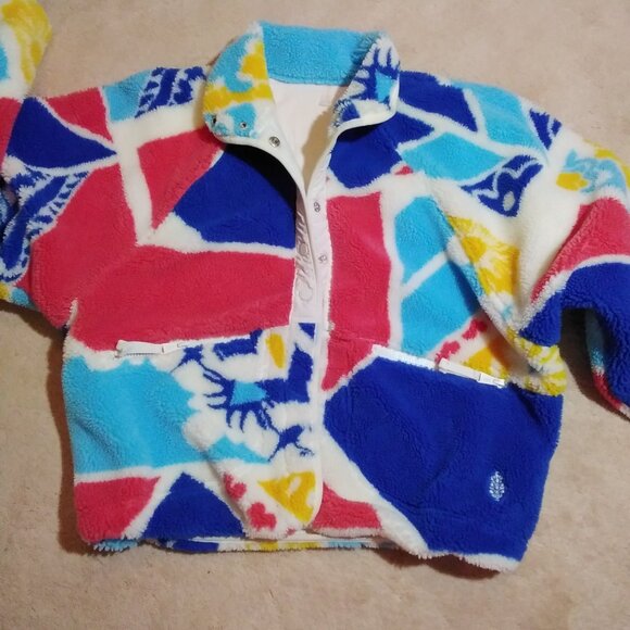 Free People Hit the Slopes Fleece Jacket, Size Small - Picture 13 of 13